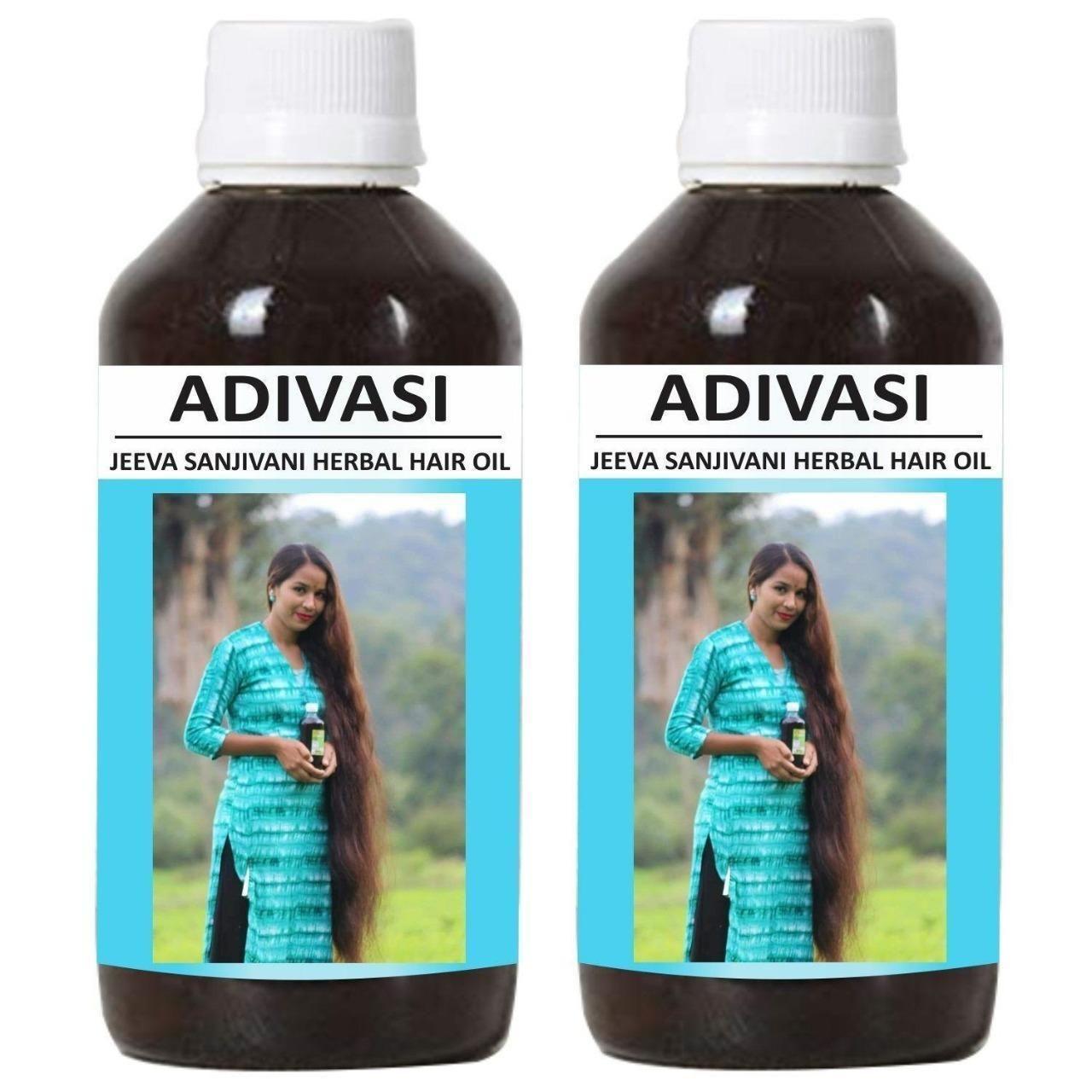 100% Pure Original Adivasi Herbal Hair Oil